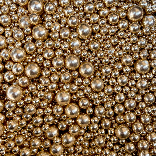 Best Selling Luxe Gold Metallic Cake Sprinkles