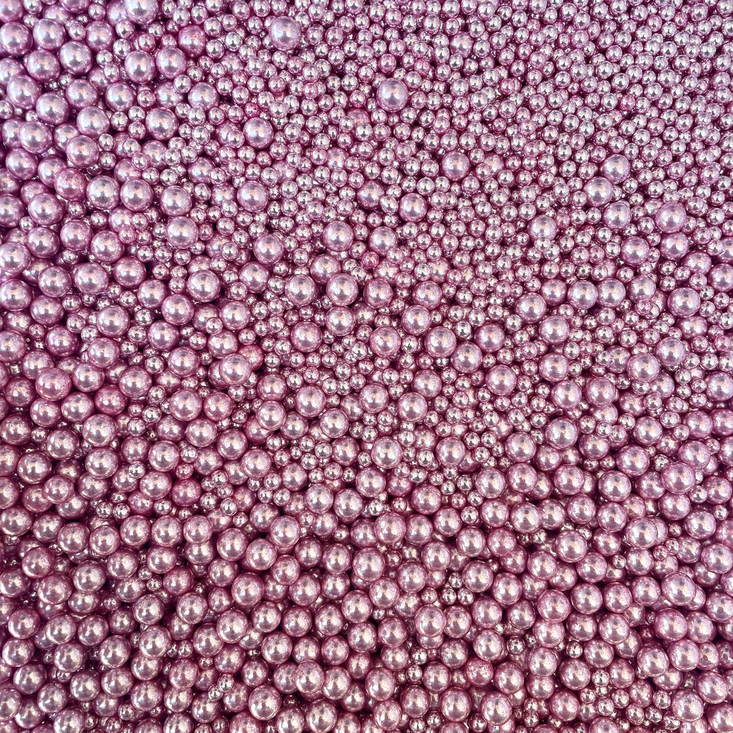 Light Pink Luxe Metallic Cake Sprinkles