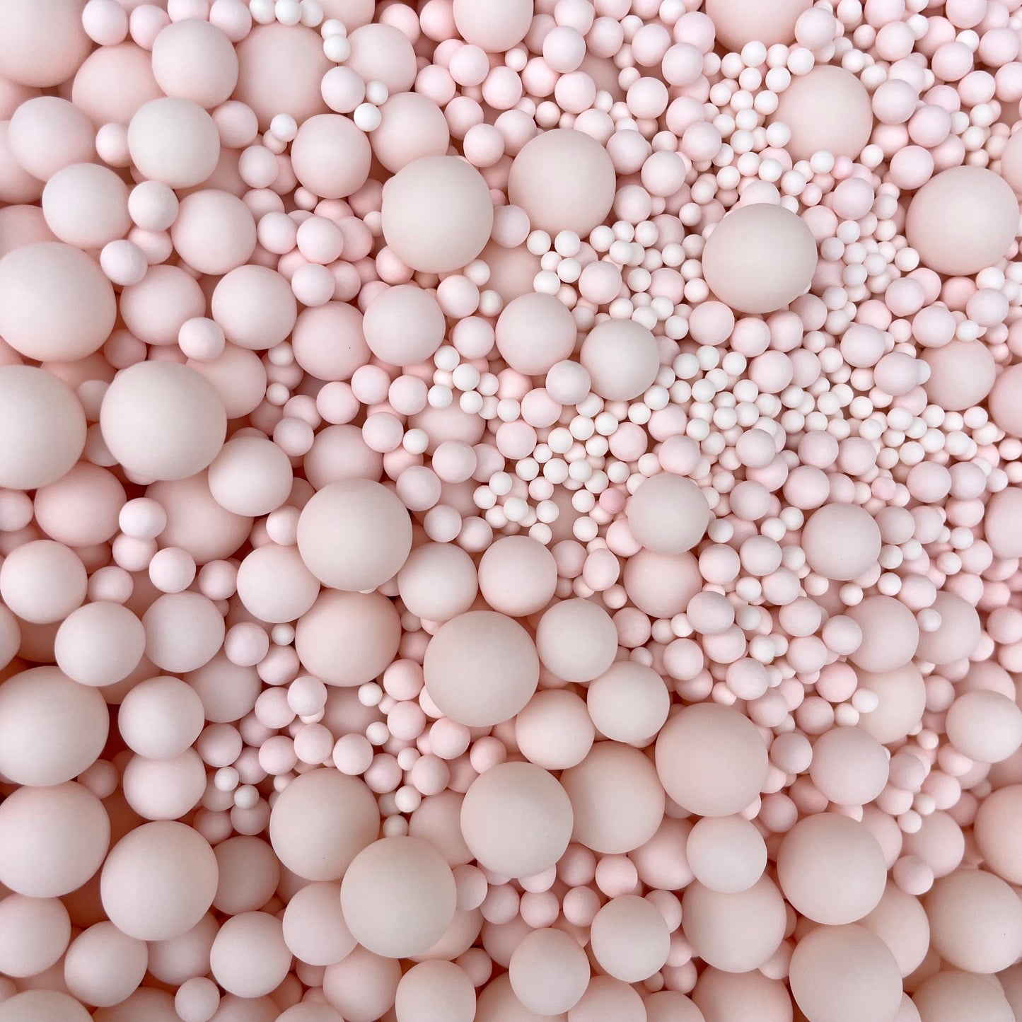 Matte Blus Baby Pink Edible Pearls
