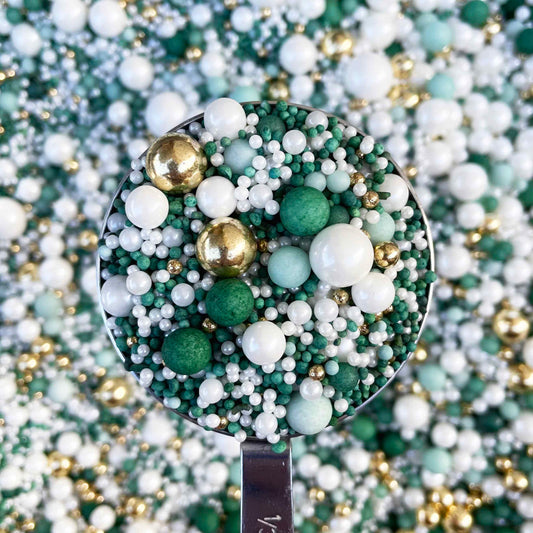 Luxe Emerald Coloured Sprinkles