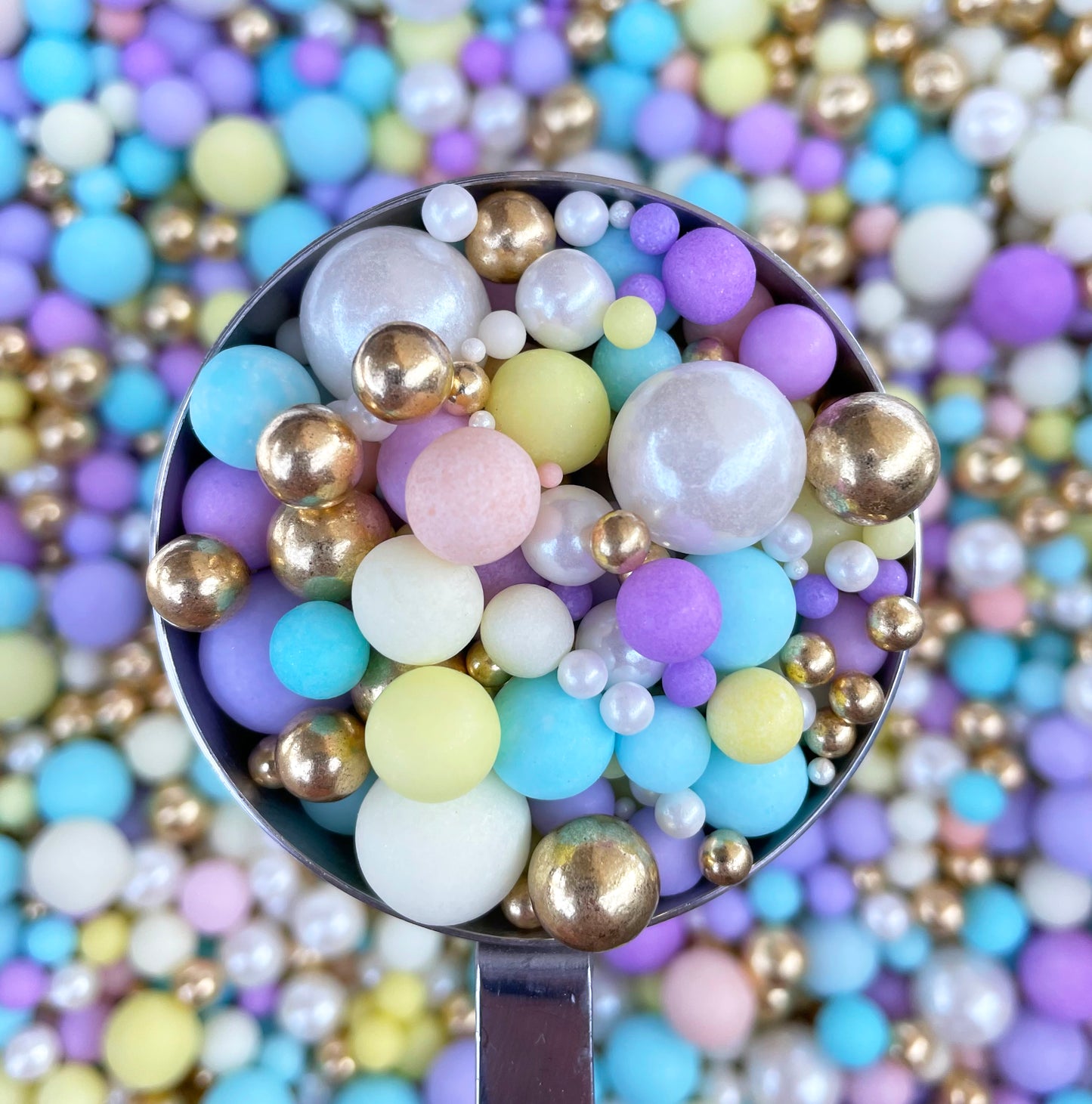 Pastel Edible Sugar Pearls