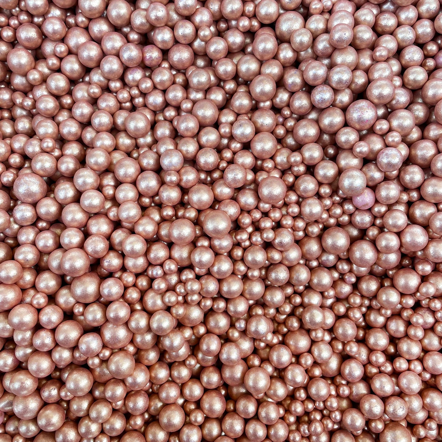 Shimmer Rose Gold Pearls