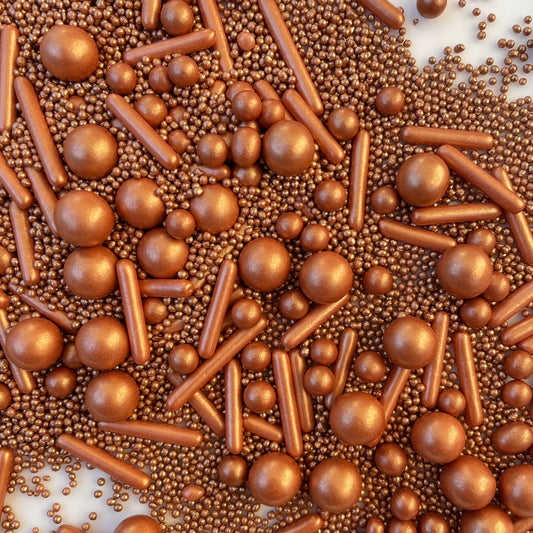 Shimmer Bronze Chocoballs Sprinkles