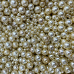 Light Yellow Metallic Sprinkles