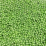 Shimmer Green 4mm Pearls