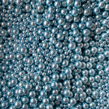 Light Blue Metallic Sprinkles