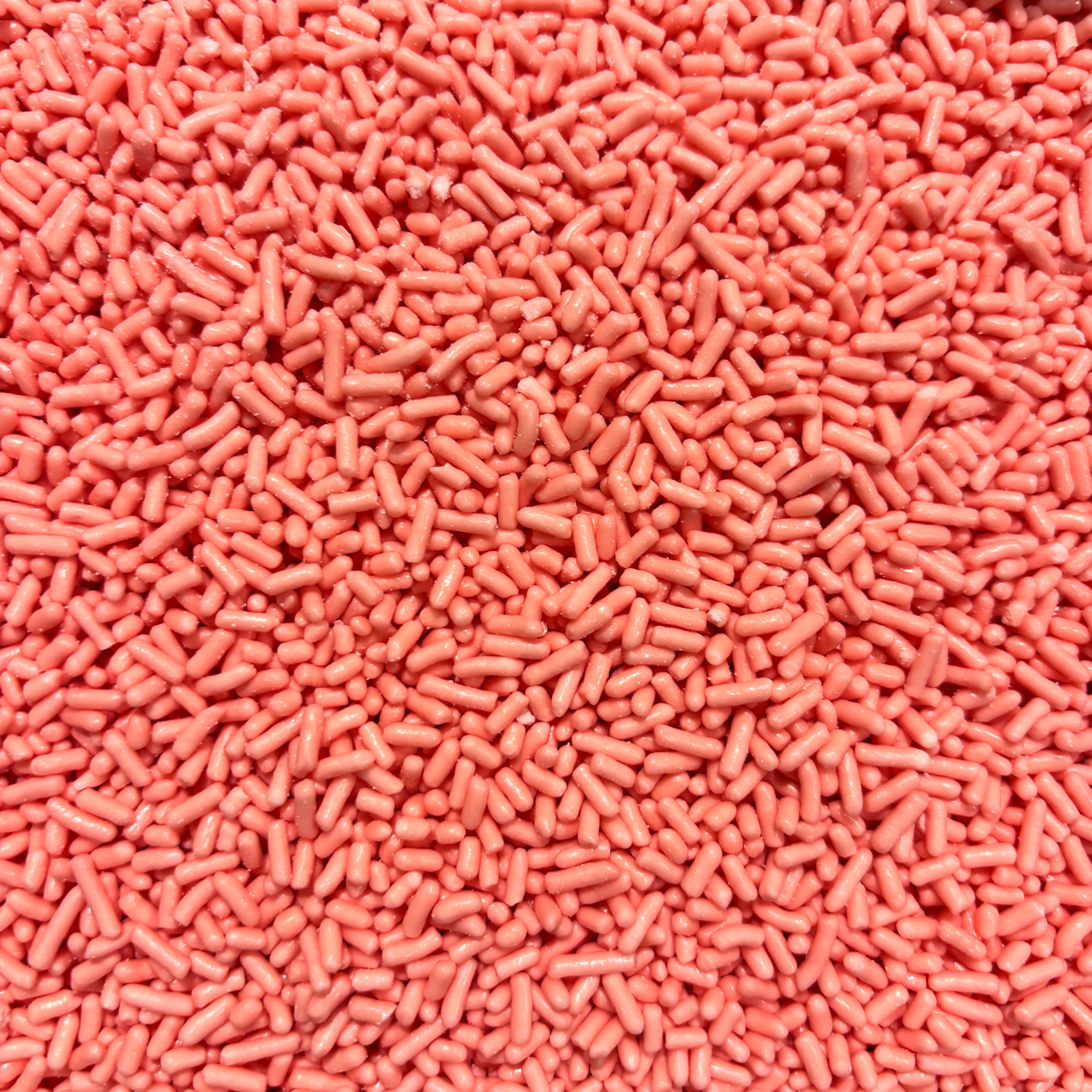 Thick Coral Jimmies - Sprinkle Nest