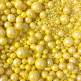 Shiny Yellow Pearls