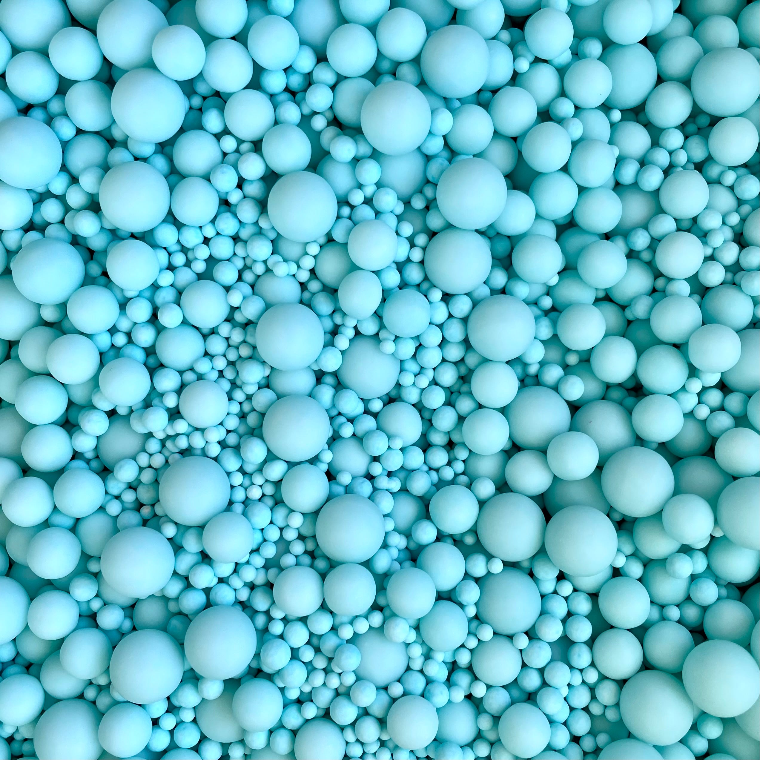 Edible pastel Blue Matte SUgar Sprinkles