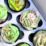 Easter Bunny Egg Cupcake Charm
