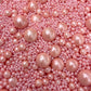 Shiny Rose Pink Pearls