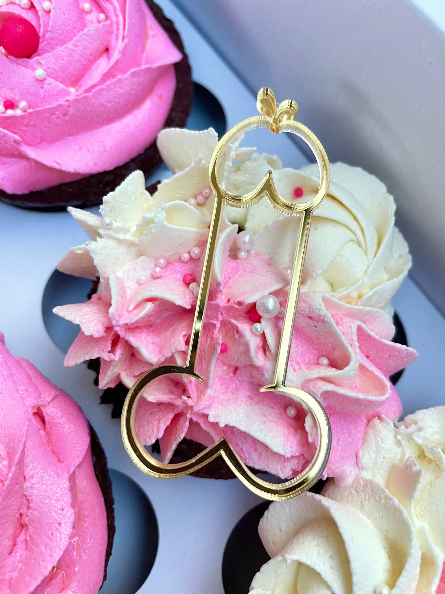 Penis Cupcake Charm