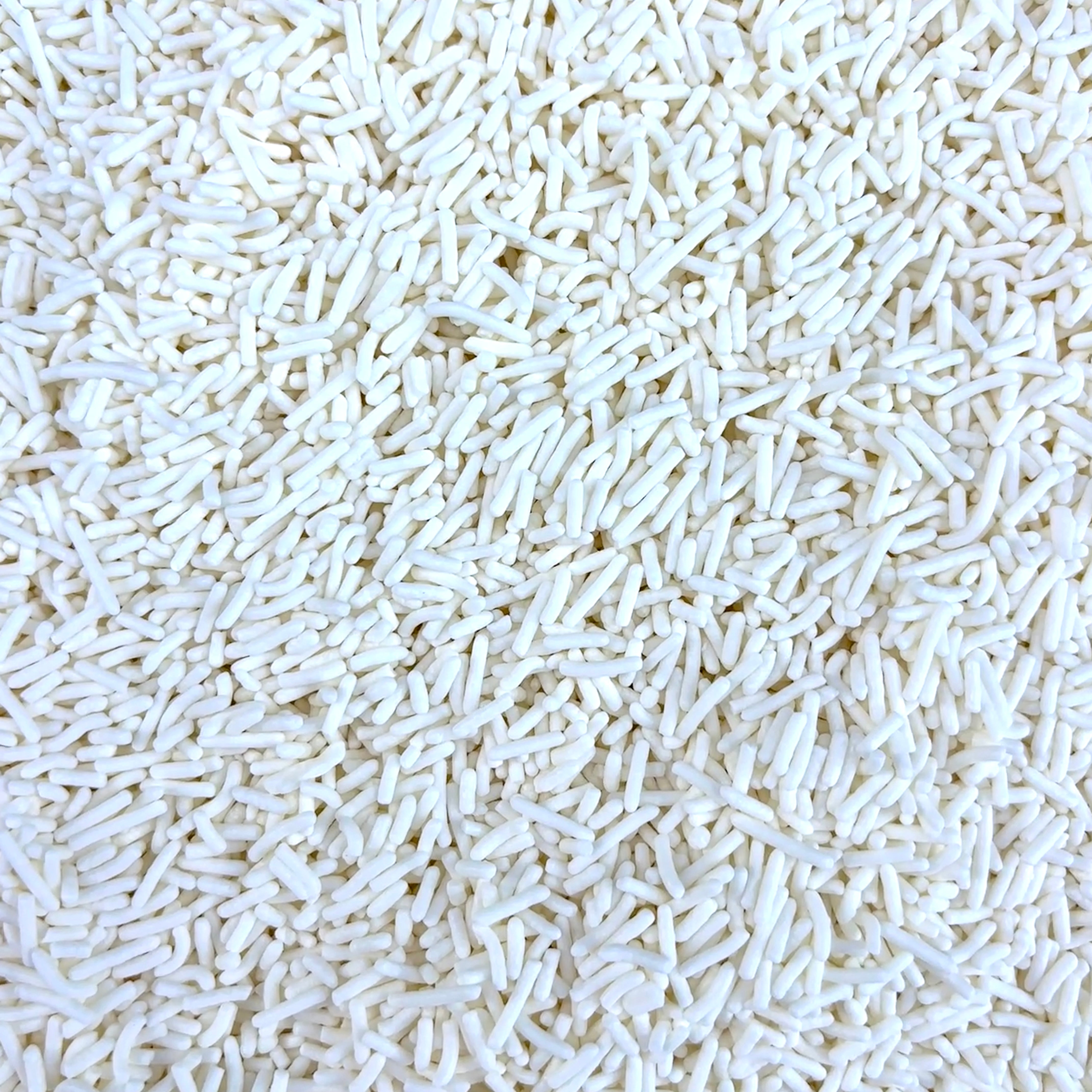 Thick White Jimmies - Sprinkle Nest