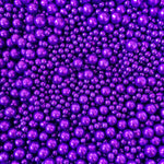 Purple Metallic Sprinkles Pearls