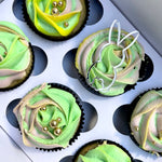 Easter Bunny Cupcake Acrylic Charm