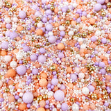 Apricot Lilac Deluxe Cake Sprinkles