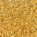 Shimmer gold crystals