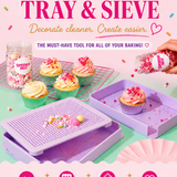 Sprinkle Tray & Sieve