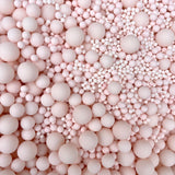 Matte Blus Baby Pink Edible Pearls