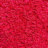 Thick Bright Red Jimmies - Sprinkle Nest