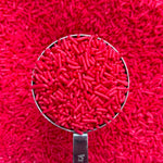 Thick Bright Red Jimmies - Sprinkle Nest