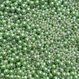 Edible Metallic Light Green Cake SPrinkles