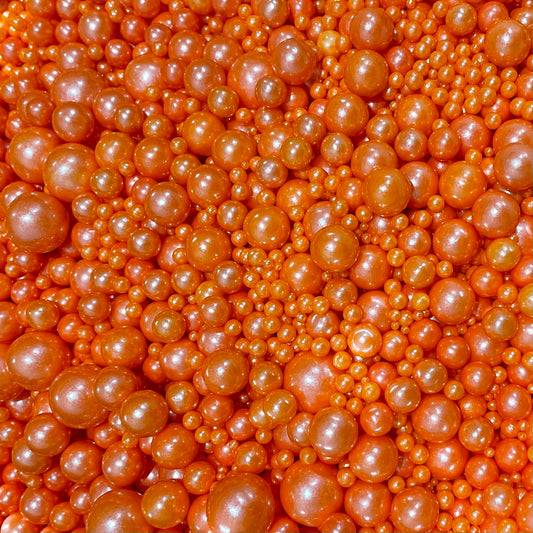 Shiny Orange Pearls