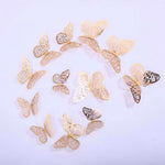 Gold Butterflies for Cakes