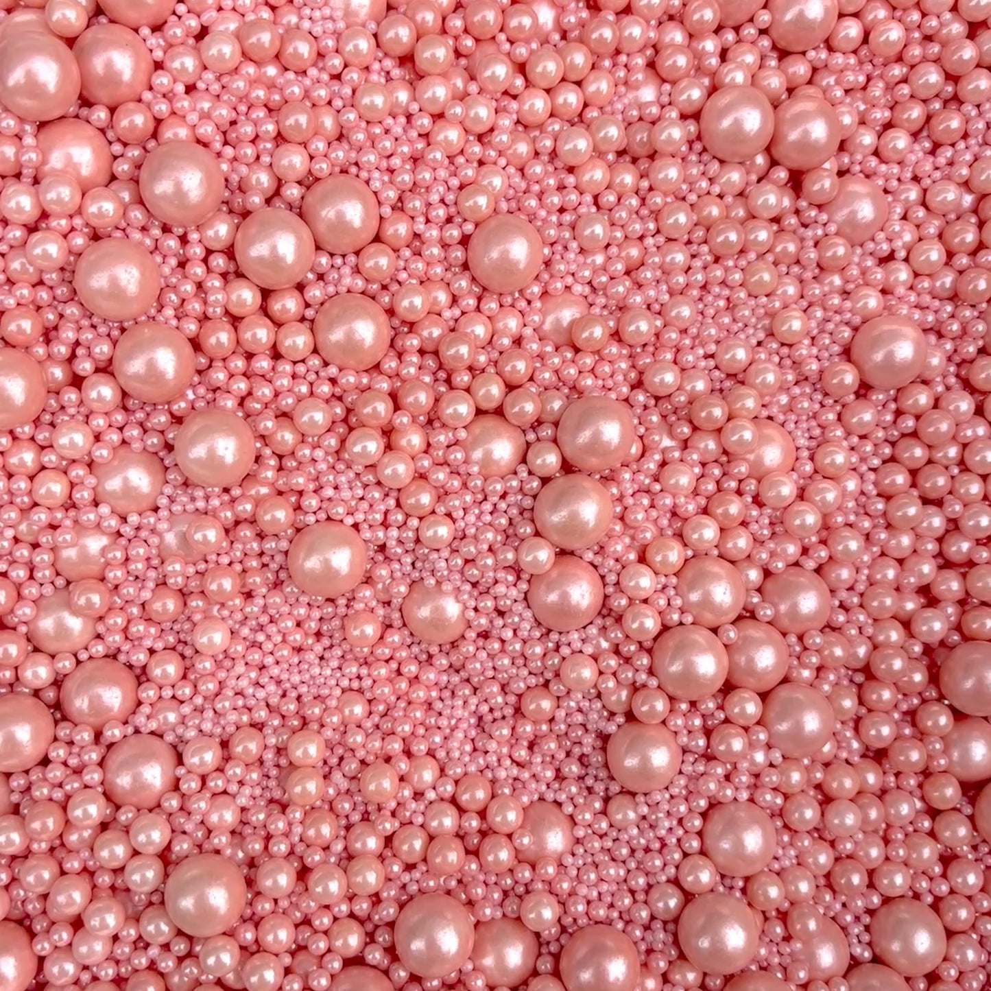 Shiny Rose Pink Pearls