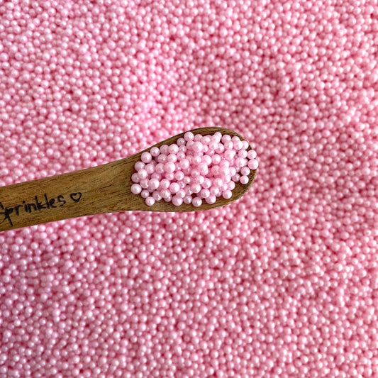 Shiny Pink 2mm Pearls