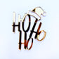 HO HO HO Cupcake Charm