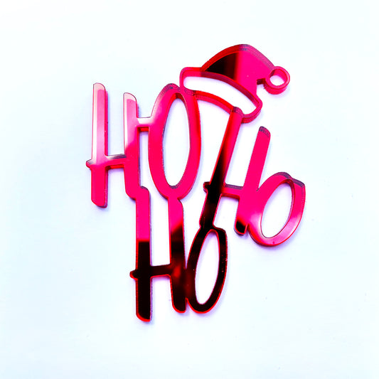 HO HO HO Cupcake Charm