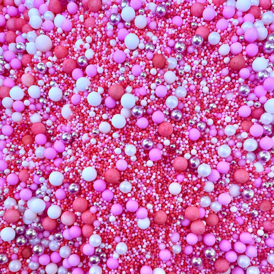 Coral Crush Pink Sprinkles
