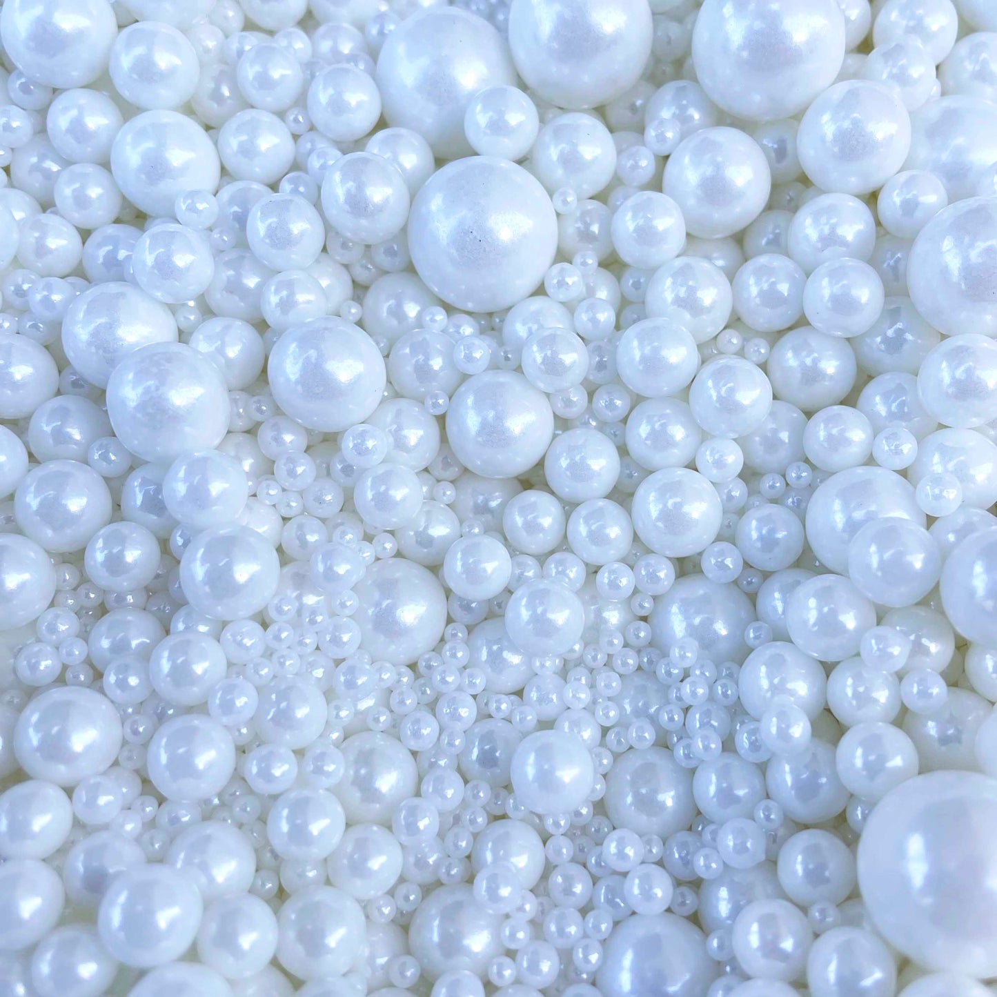 Shiny White Pearls