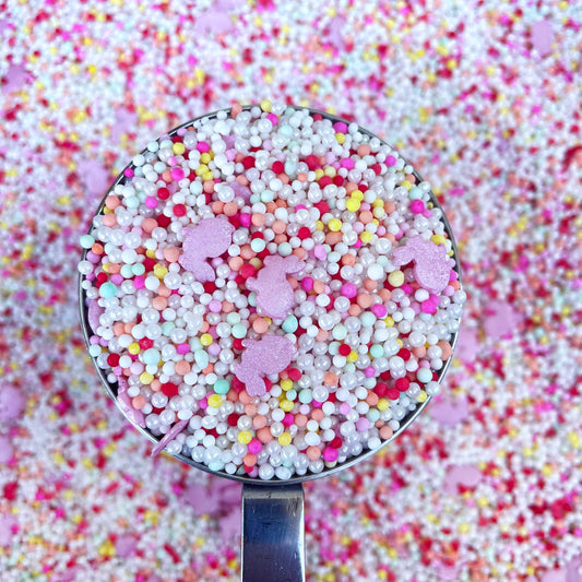 Easter Non Pareils with Shimmer Bunnies