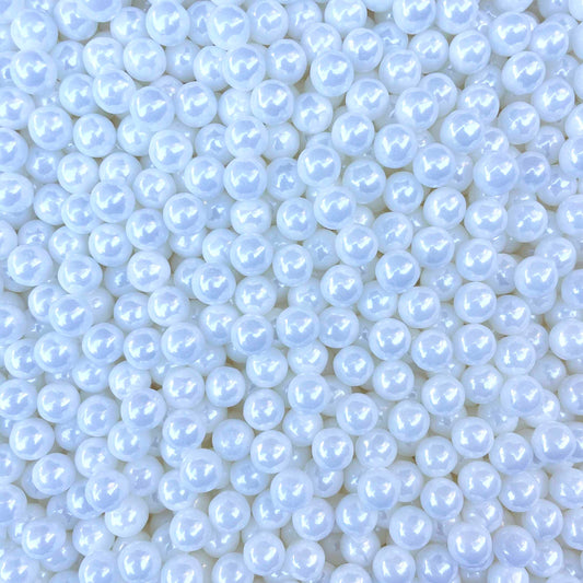 Shiny White Pearls - 7mm
