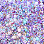 Rainbows and unicorns cake sprinkles